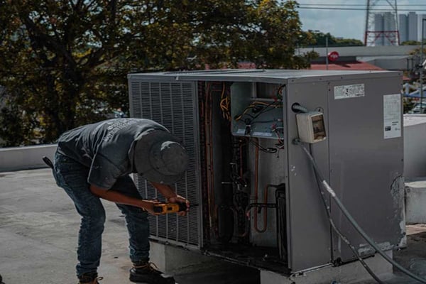 Servicing HVAC